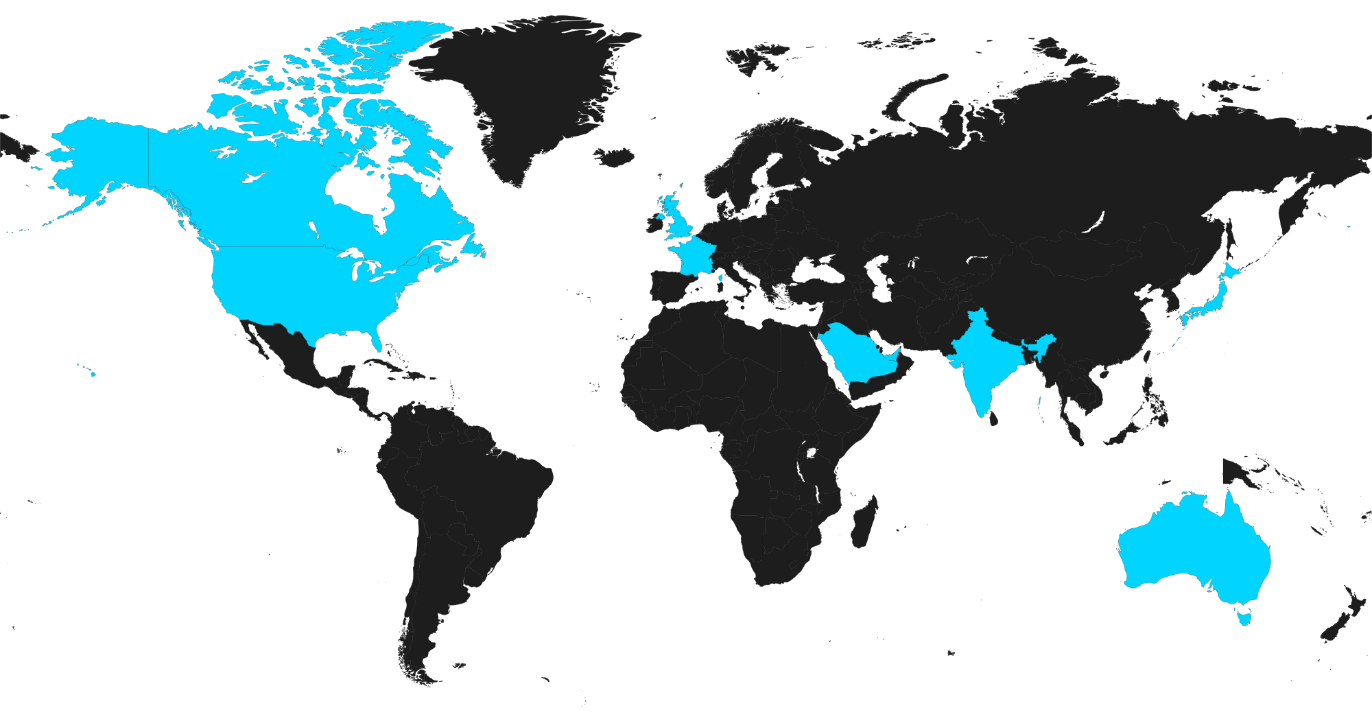 World Presence Map